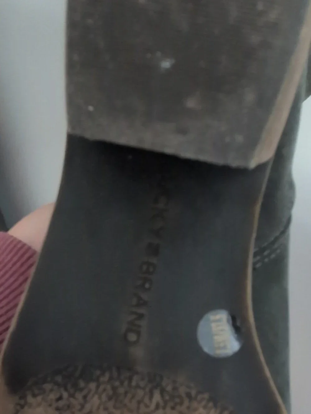 Lucky Brand Calypso over-the-knee boots Size 7.5 Gray